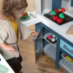 Gran Cocina de Madera con Refrigeradora - Imagen 4