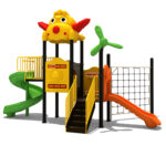 Parque de Juegos Avioncito con red escaladora